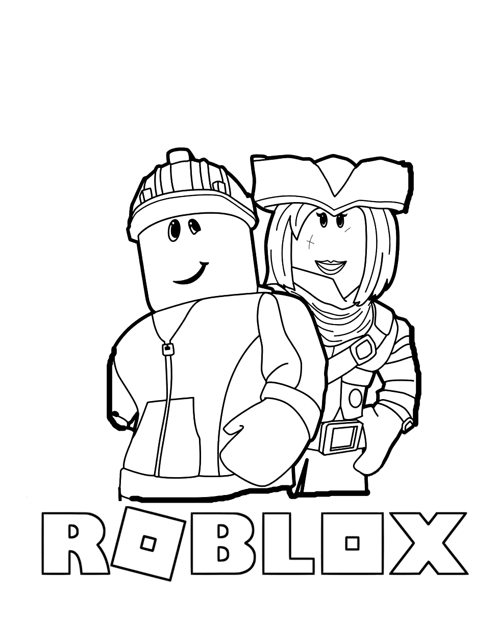 Dibujo para colorear: Roblox (Videojuegos) #170273 - Dibujos para Colorear e Imprimir Gratis