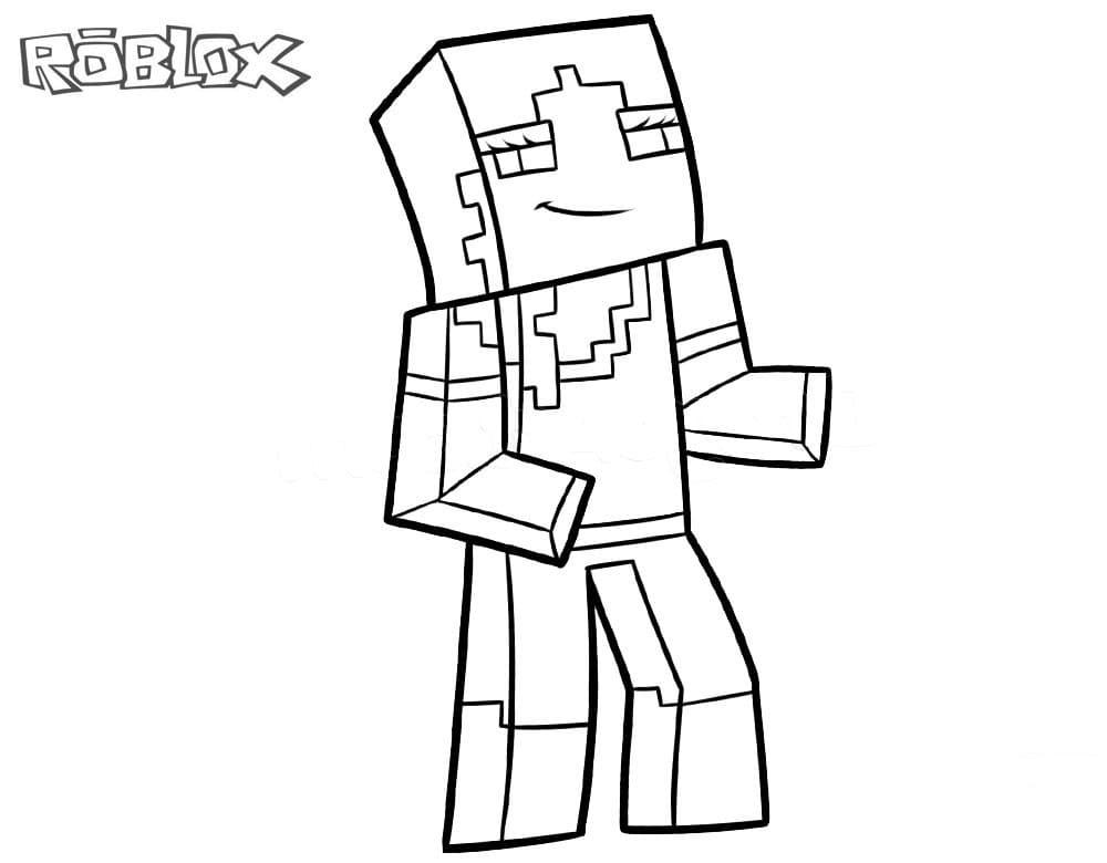 Dibujo para colorear: Roblox (Videojuegos) #170278 - Dibujos para Colorear e Imprimir Gratis