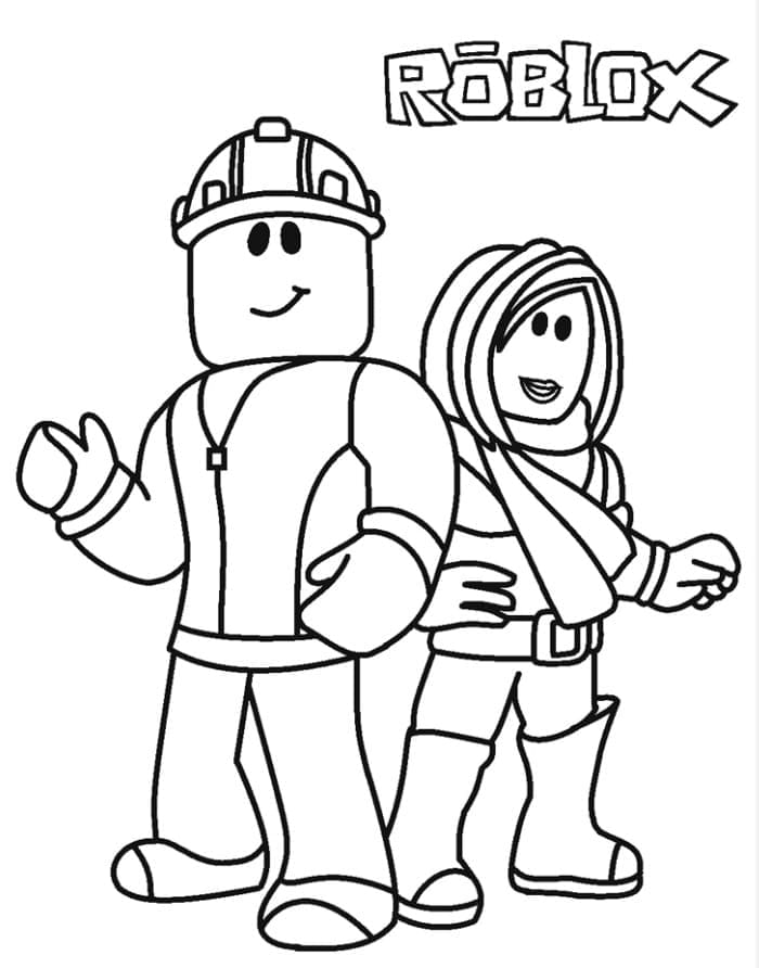 Dibujo para colorear: Roblox (Videojuegos) #174418 - Dibujos para Colorear e Imprimir Gratis