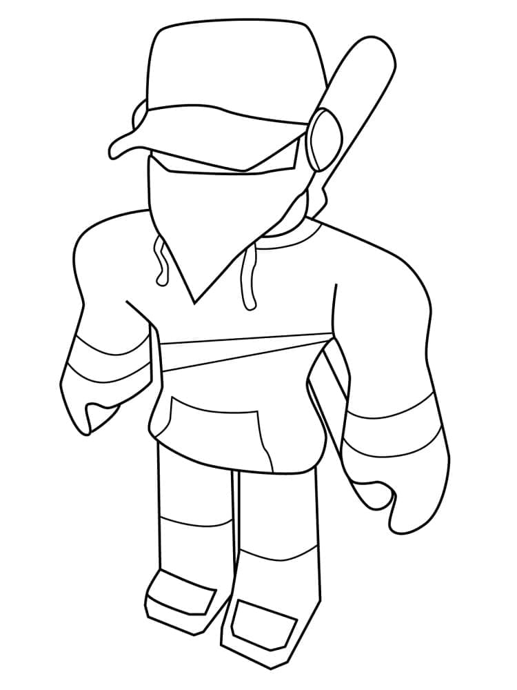 Dibujo gratuito Roblox #214715 de la coleccion Videojuegos para imprimir