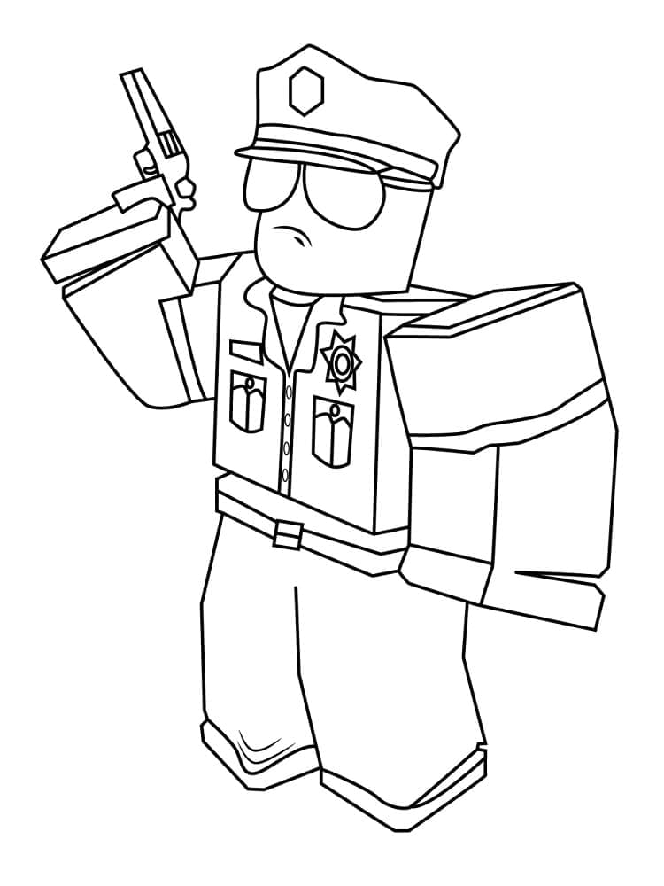 Dibujo para colorear: Roblox (Videojuegos) #214729 - Dibujos para Colorear e Imprimir Gratis