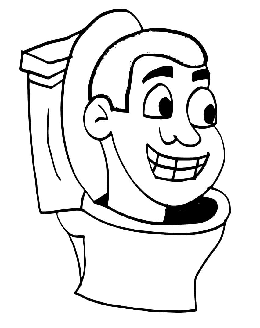 Dibujo gratuito Skibidi Toilet #194265 de la coleccion Videojuegos para imprimir