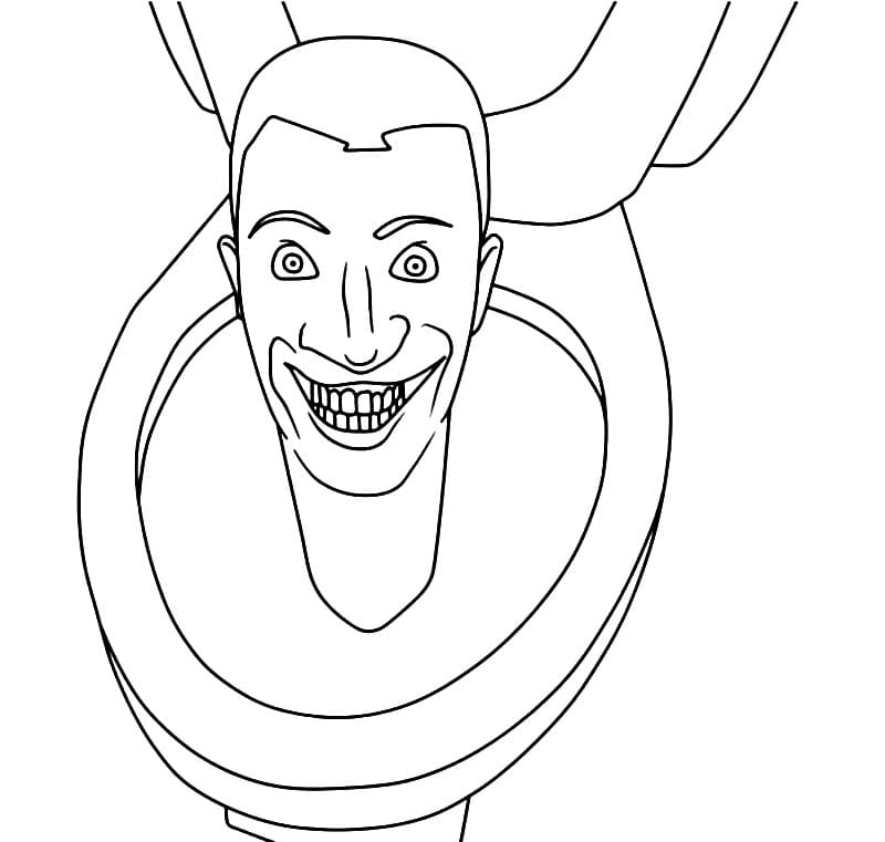 Dibujo gratuito Skibidi Toilet #194267 de la coleccion Videojuegos para imprimir