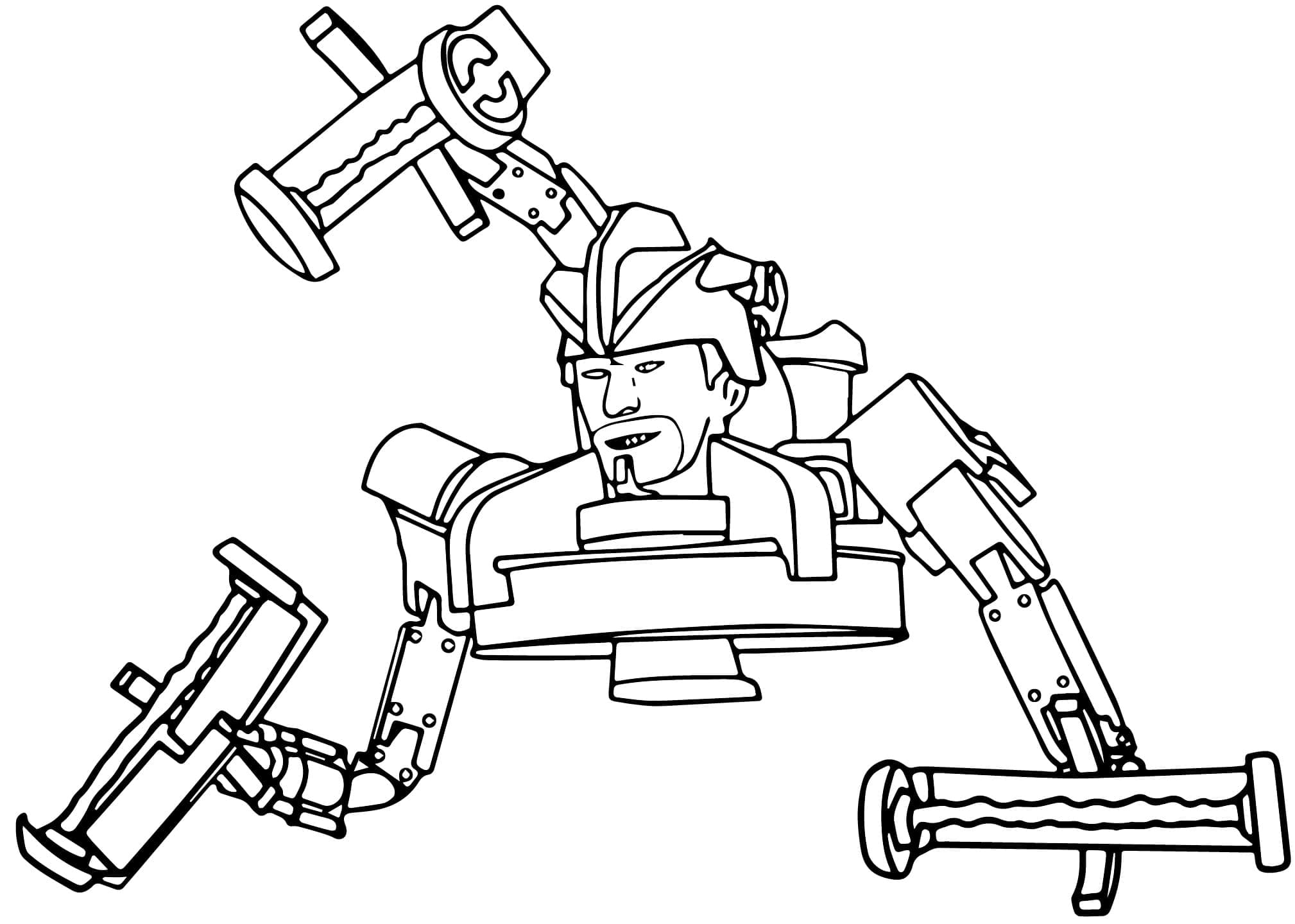 Dibujo para colorear: Skibidi Toilet (Videojuegos) #214858 - Dibujos para Colorear e Imprimir Gratis