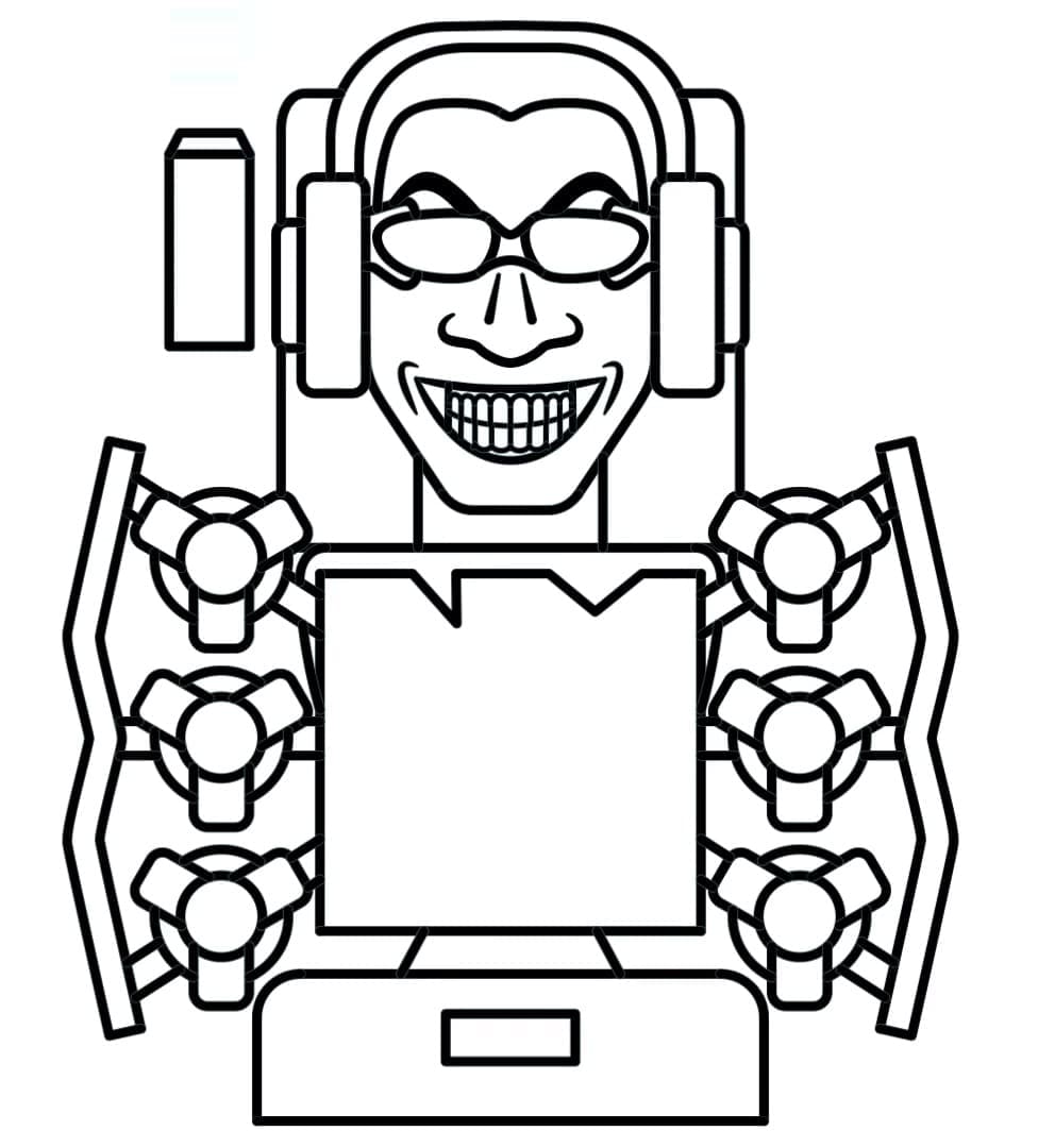 Dibujo gratuito Skibidi Toilet #214865 de la coleccion Videojuegos para imprimir