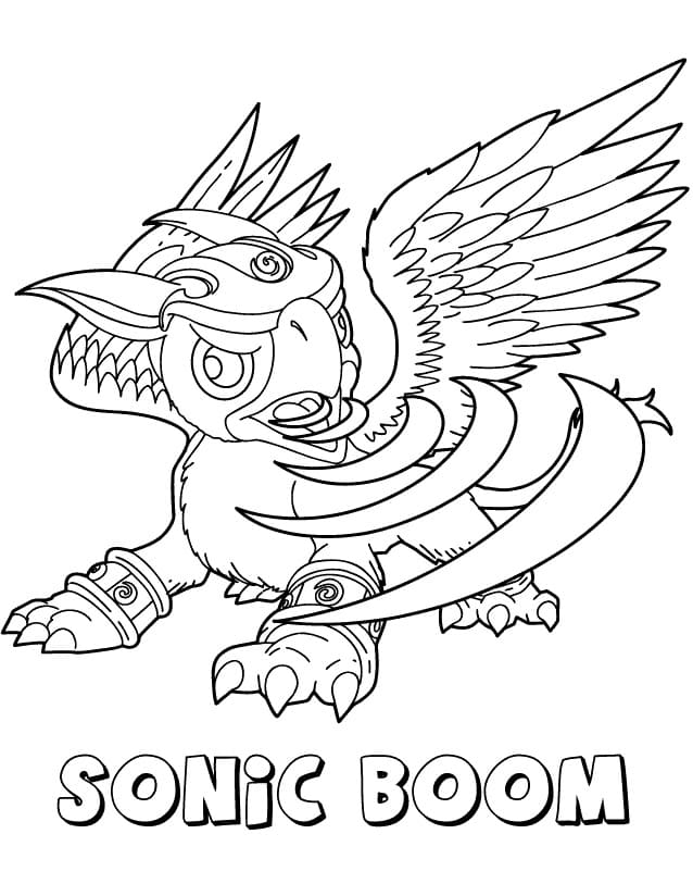 Dibujo gratuito Skylanders #195277 de la coleccion Videojuegos para imprimir