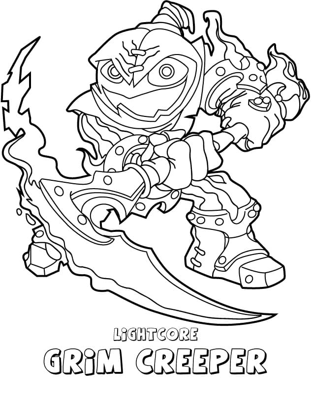 Dibujo gratuito Skylanders #195282 de la coleccion Videojuegos para imprimir