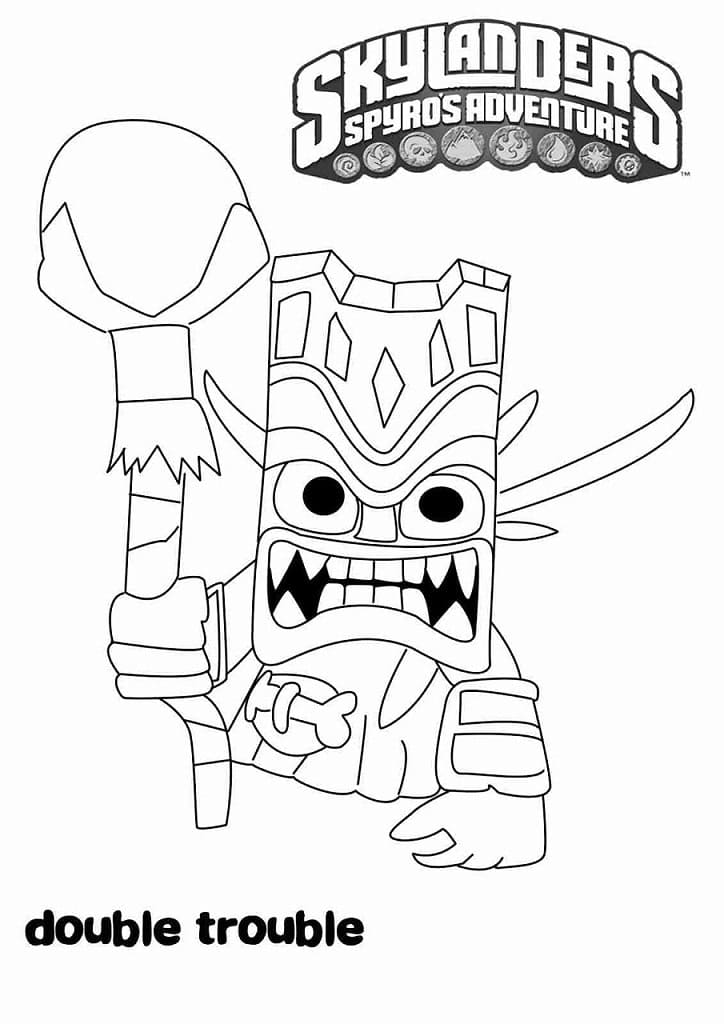 Dibujo gratuito Skylanders #195294 de la coleccion Videojuegos para imprimir
