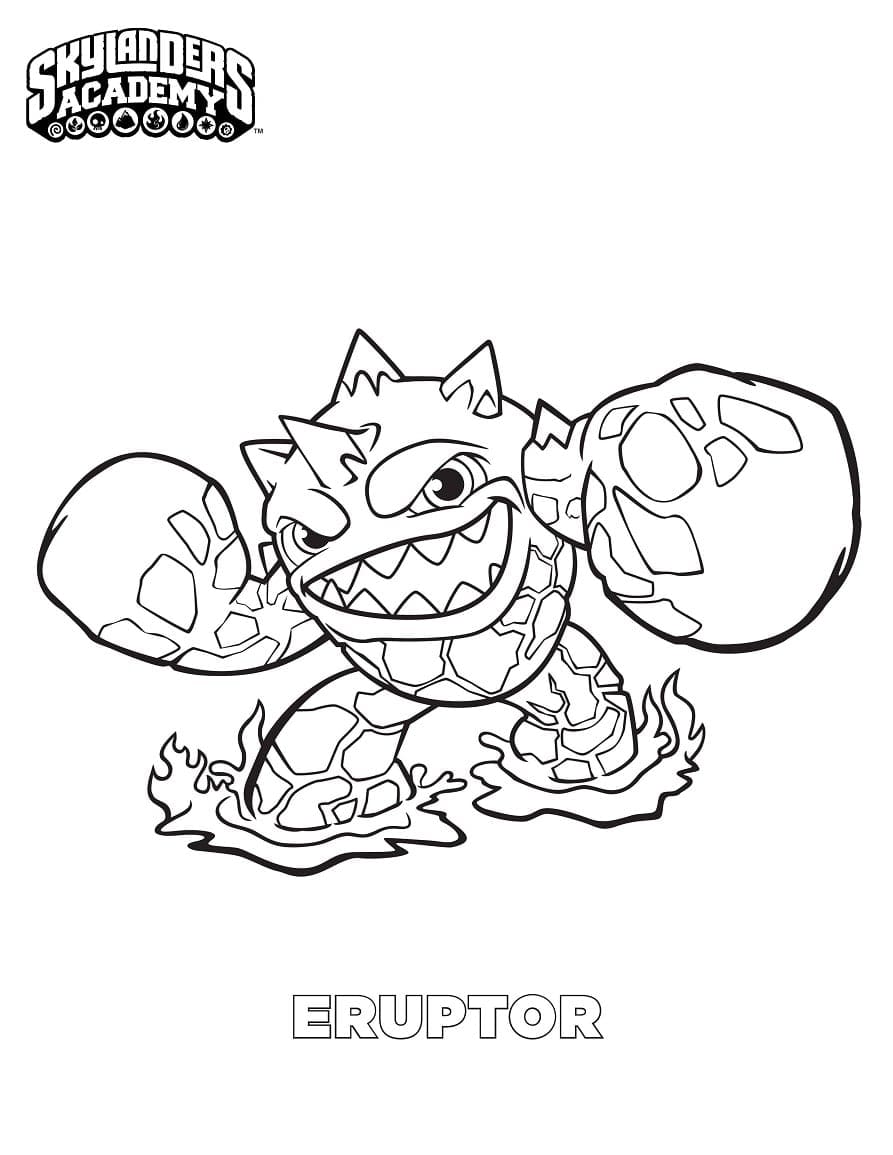 Dibujo gratuito Skylanders #195295 de la coleccion Videojuegos para imprimir