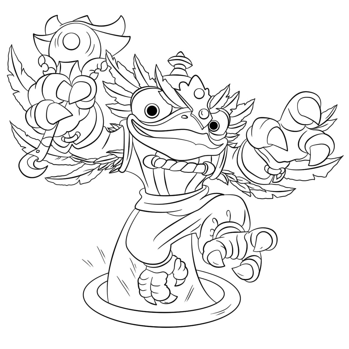 Dibujo gratuito Skylanders #195301 de la coleccion Videojuegos para imprimir