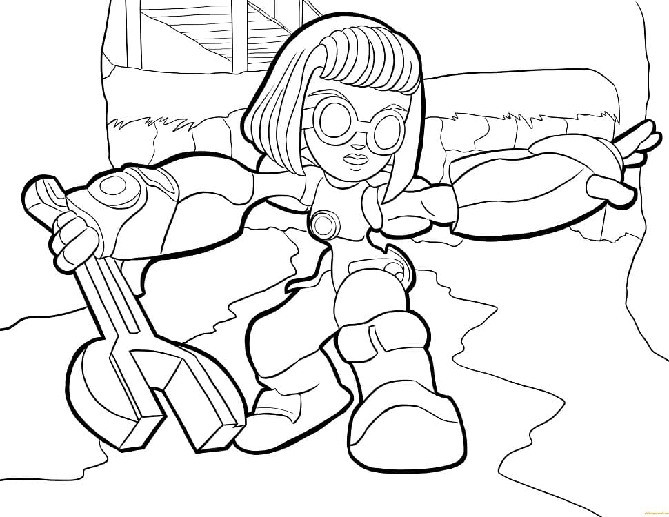 Dibujo gratuito Skylanders #195306 de la coleccion Videojuegos para imprimir