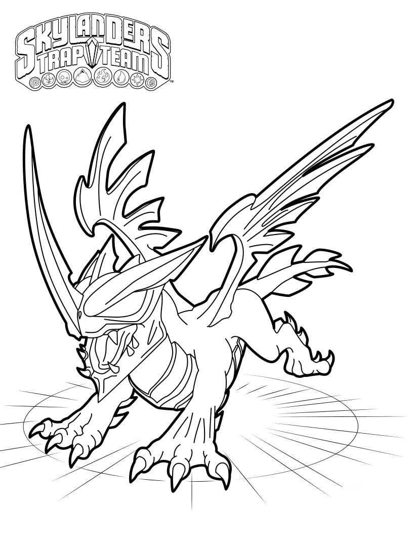 Dibujo gratuito Skylanders #195314 de la coleccion Videojuegos para imprimir