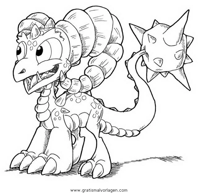 Dibujo gratuito Skylanders #43413 de la coleccion Videojuegos para imprimir