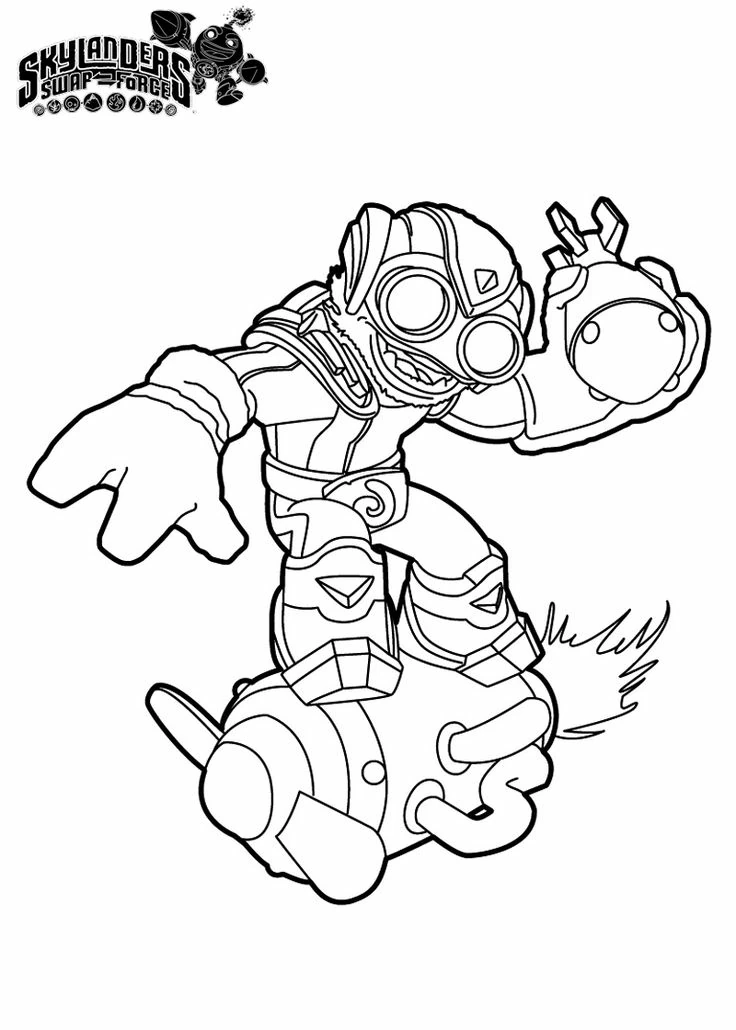 Dibujo gratuito Skylanders #43436 de la coleccion Videojuegos para imprimir Dibujo gratuito Skylanders #43436 de la coleccion Videojuegos para imprimir