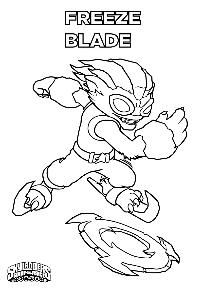 Dibujo para colorear: Skylanders (Videojuegos) #43442 - Dibujos para Colorear e Imprimir Gratis