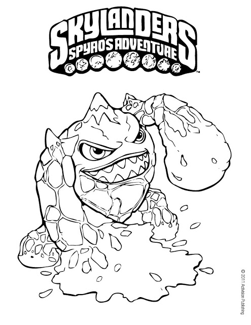Dibujo gratuito Skylanders #43534 de la coleccion Videojuegos para imprimir