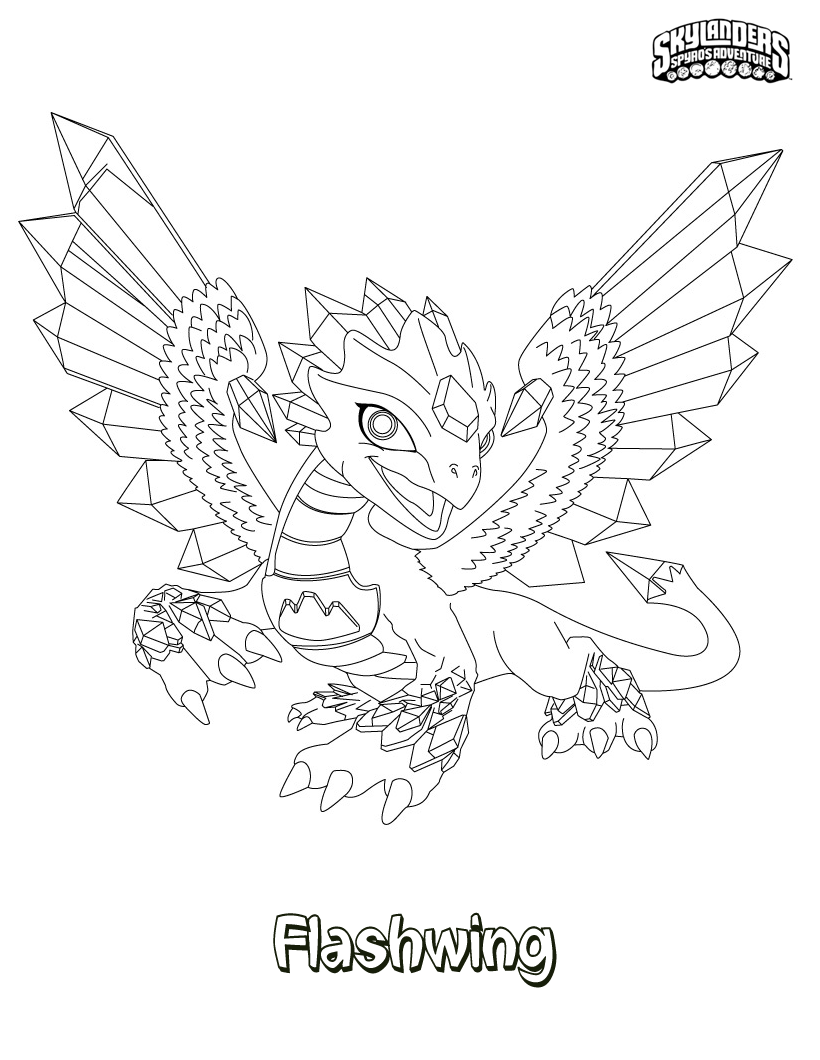 Dibujo gratuito Skylanders #43560 de la coleccion Videojuegos para imprimir