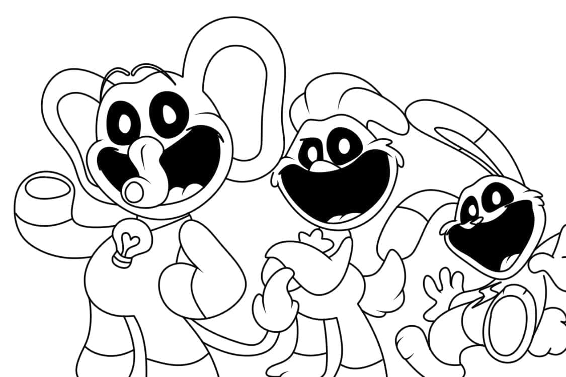 Dibujo gratuito Smiling Critters #213225 de la coleccion Videojuegos para imprimir