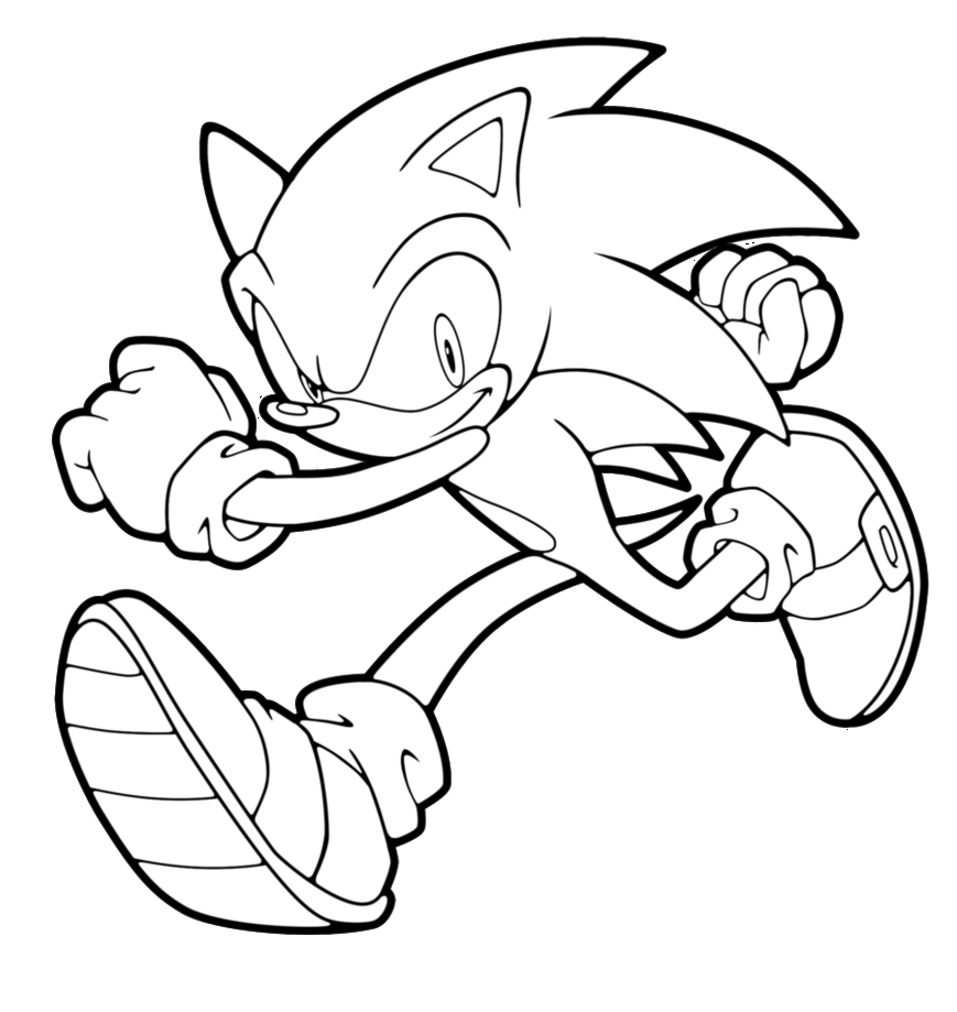 Dibujo para colorear: Sonic (Videojuegos) #153828 - Dibujos para Colorear e Imprimir Gratis