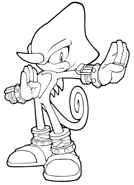 Dibujo para colorear: Sonic (Videojuegos) #153852 - Dibujos para Colorear e Imprimir Gratis