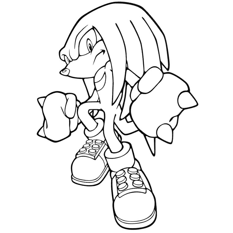 Dibujo para colorear: Sonic (Videojuegos) #153858 - Dibujos para Colorear e Imprimir Gratis