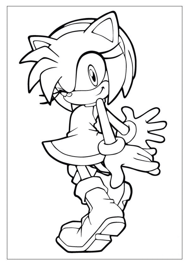Dibujos de Sonic #153866 (Videojuegos) para colorear – Páginas imprimibles  gratis