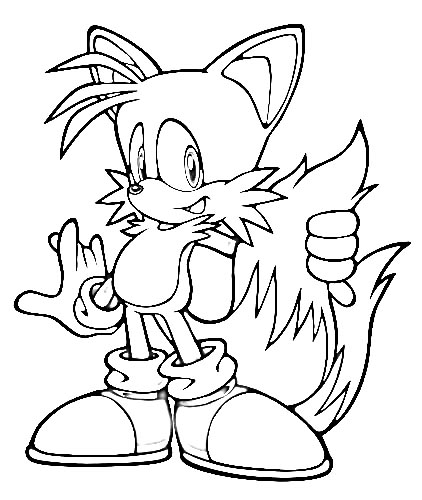 Dibujo para colorear: Sonic (Videojuegos) #153949 - Dibujos para Colorear e Imprimir Gratis