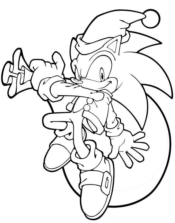 Dibujo para colorear: Sonic (Videojuegos) #153965 - Dibujos para Colorear e Imprimir Gratis