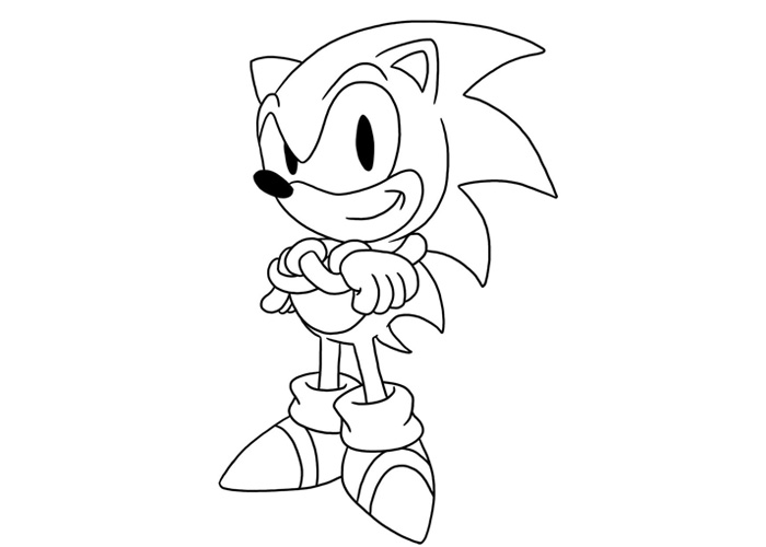 Dibujos de Sonic #153984 (Videojuegos) para colorear – Páginas imprimibles  gratis