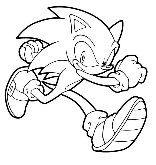 Dibujo para colorear: Sonic (Videojuegos) #153994 - Dibujos para Colorear e Imprimir Gratis