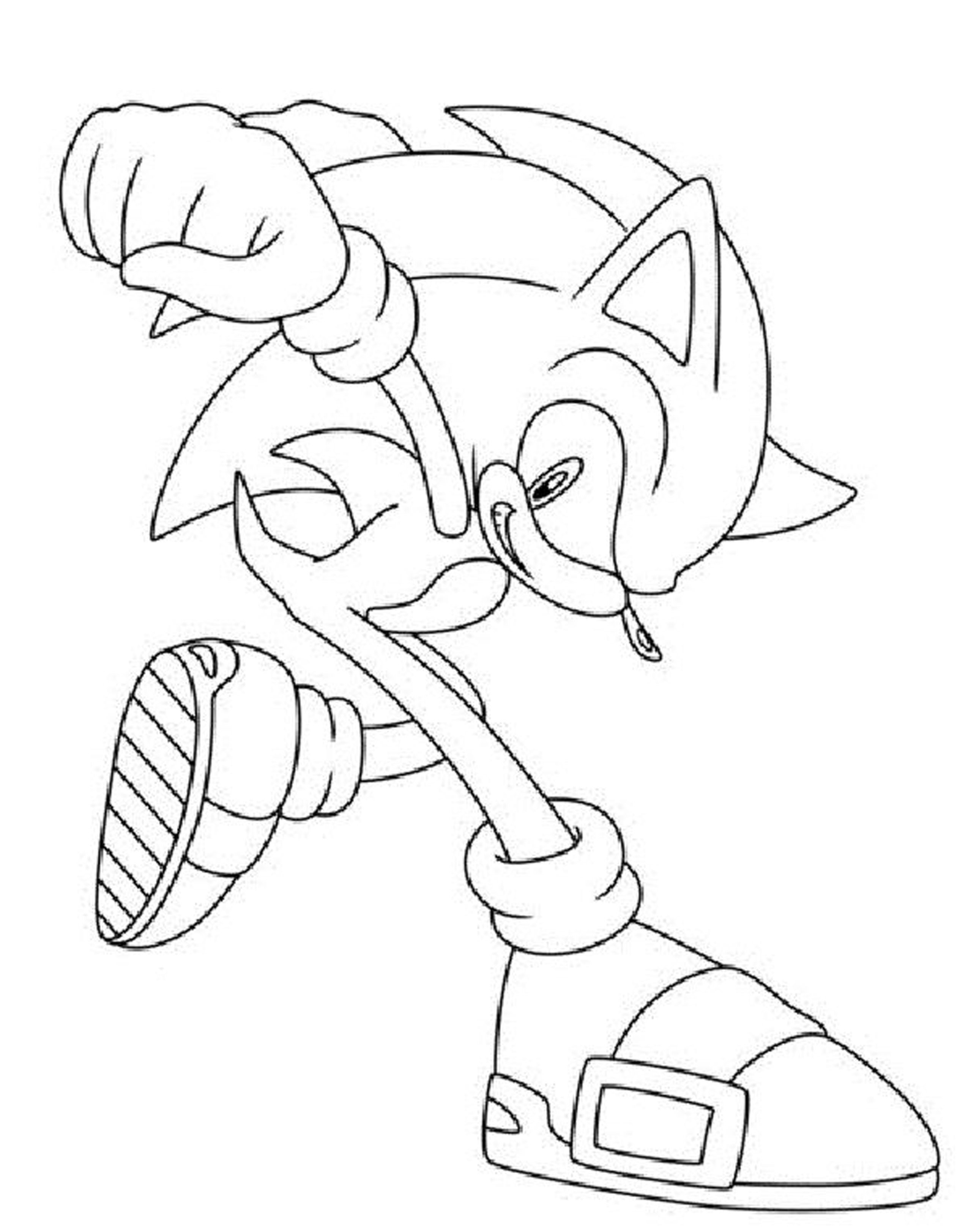 Dibujos de Sonic #154009 (Videojuegos) para colorear – Páginas imprimibles  gratis