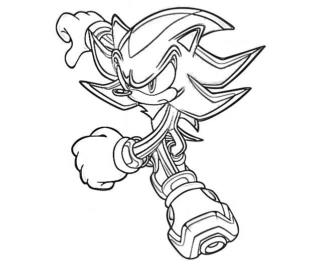 Dibujo para colorear: Sonic (Videojuegos) #154011 - Dibujos para Colorear e Imprimir Gratis