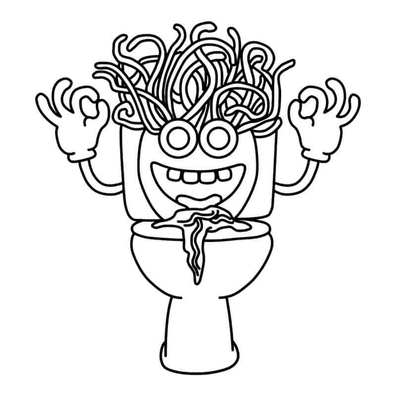 Dibujo gratuito Spaghetti Tualetti #222156 de la coleccion Videojuegos para imprimir Dibujo gratuito Spaghetti Tualetti #222156 de la coleccion Videojuegos para imprimir