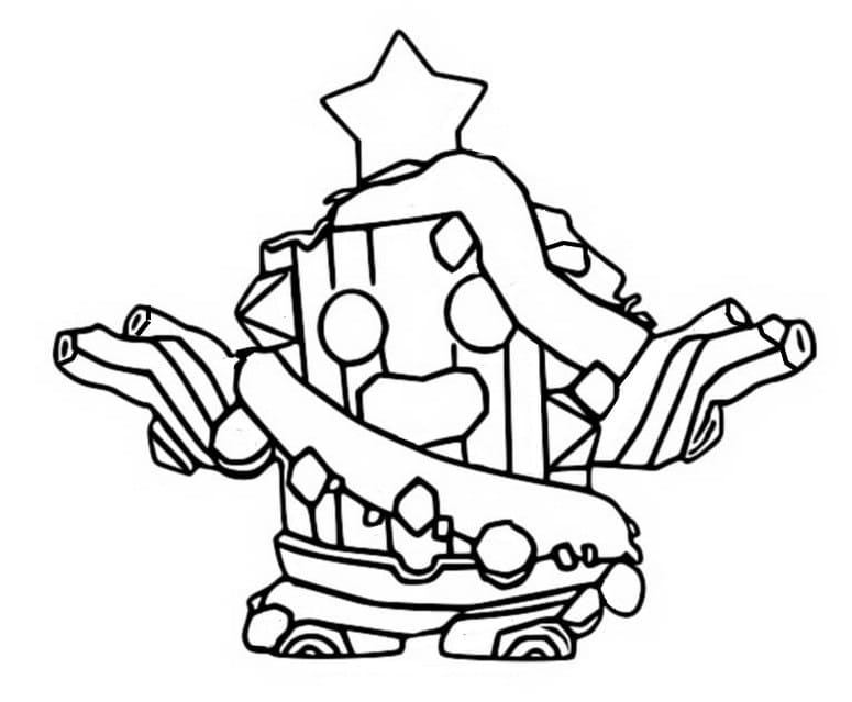 Dibujo gratuito Spike Brawl Stars #221042 de la coleccion Videojuegos para imprimir