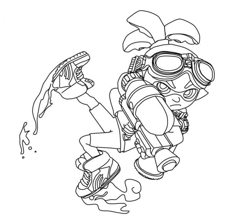 Dibujo gratuito Splatoon #186098 de la coleccion Videojuegos para imprimir Dibujo gratuito Splatoon #186098 de la coleccion Videojuegos para imprimir