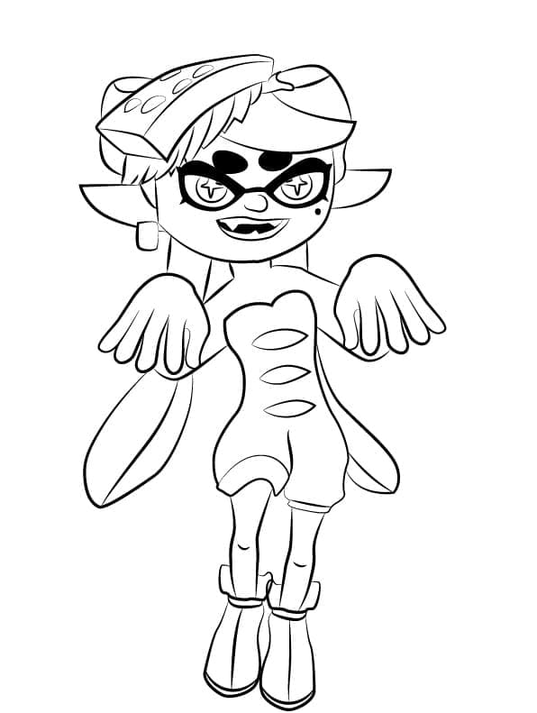 Dibujo gratuito Splatoon #186108 de la coleccion Videojuegos para imprimir
