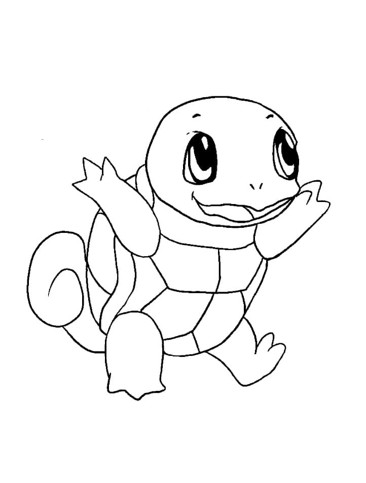Dibujo gratuito Squirtle #181486 de la coleccion Videojuegos para imprimir