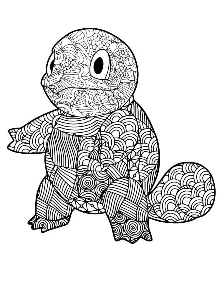Dibujo gratuito Squirtle #181490 de la coleccion Videojuegos para imprimir