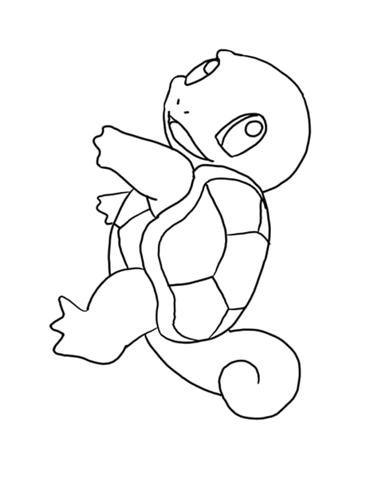 Dibujo gratuito Squirtle #181501 de la coleccion Videojuegos para imprimir