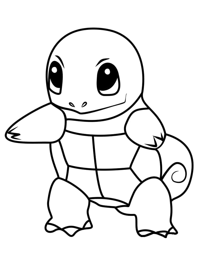 Dibujo gratuito Squirtle #181502 de la coleccion Videojuegos para imprimir