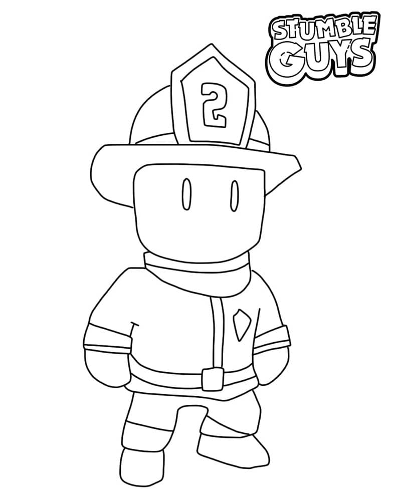Dibujo gratuito Stumble Guys #185945 de la coleccion Videojuegos para imprimir