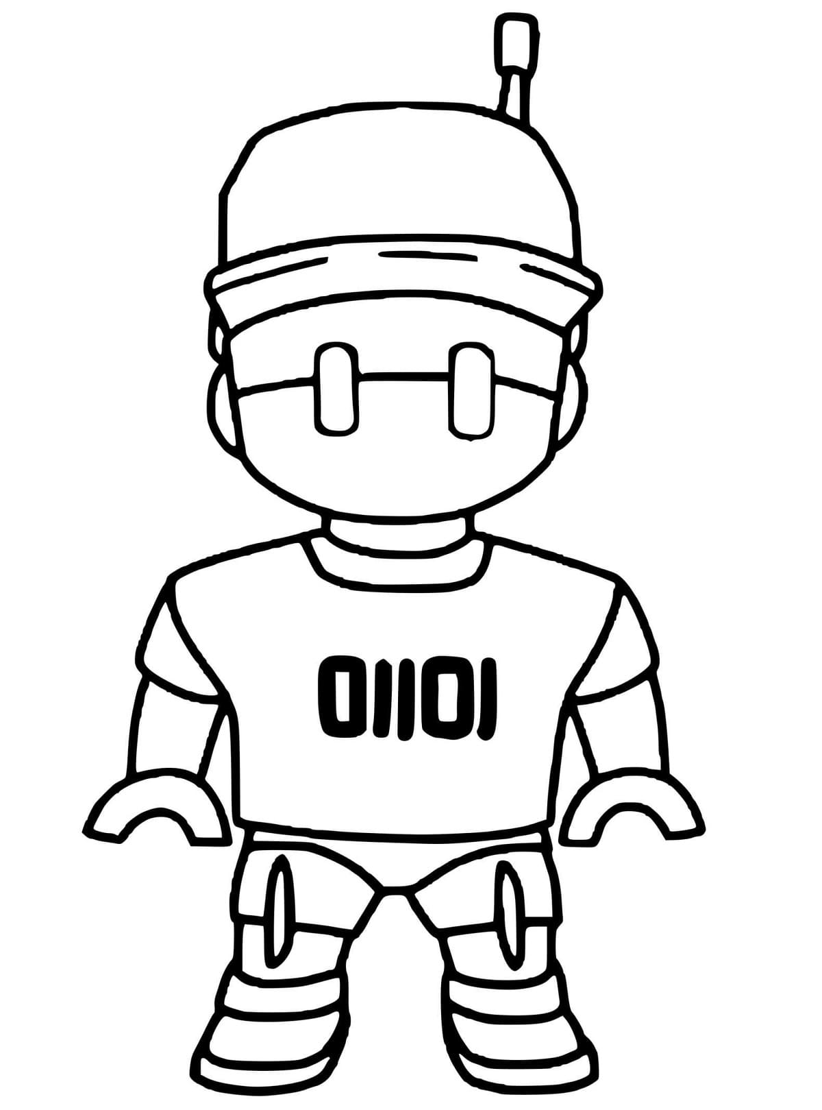 Dibujo gratuito Stumble Guys #215579 de la coleccion Videojuegos para imprimir