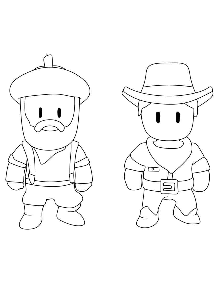 Dibujo gratuito Stumble Guys #215611 de la coleccion Videojuegos para imprimir