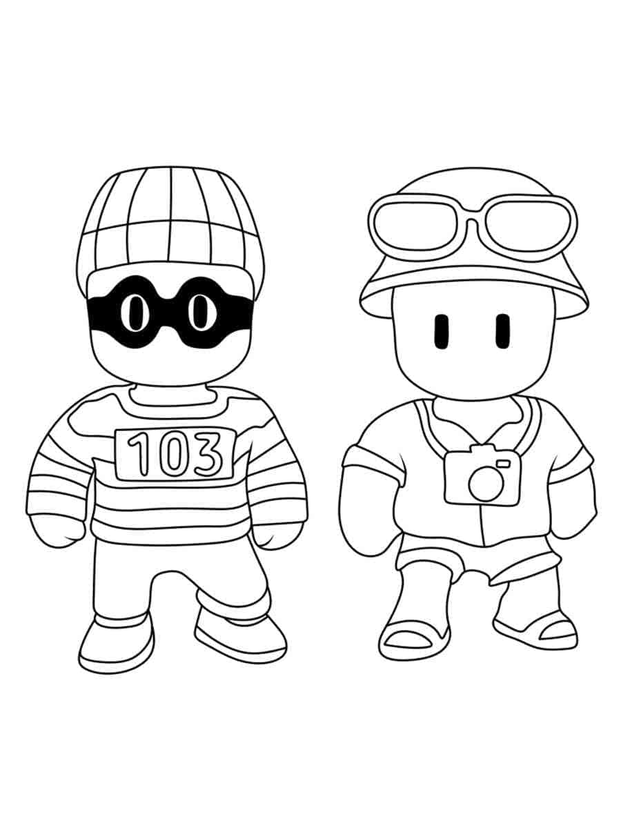 Dibujo gratuito Stumble Guys #215612 de la coleccion Videojuegos para imprimir