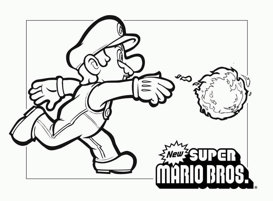 Dibujo para colorear: Super Mario Bros (Videojuegos) #153566 - Dibujos para Colorear e Imprimir Gratis