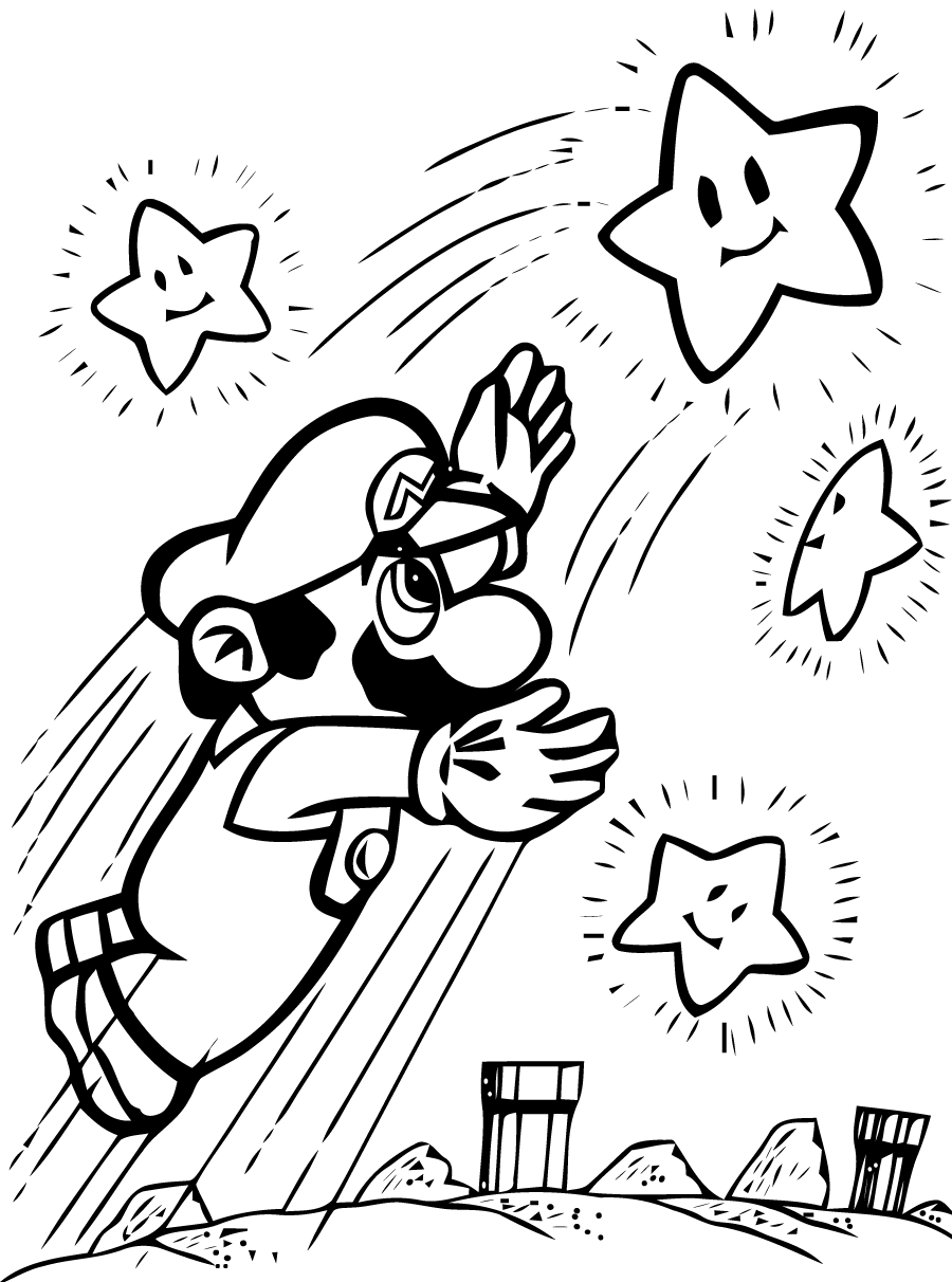 Dibujo para colorear: Super Mario Bros (Videojuegos) #153594 - Dibujos para Colorear e Imprimir Gratis
