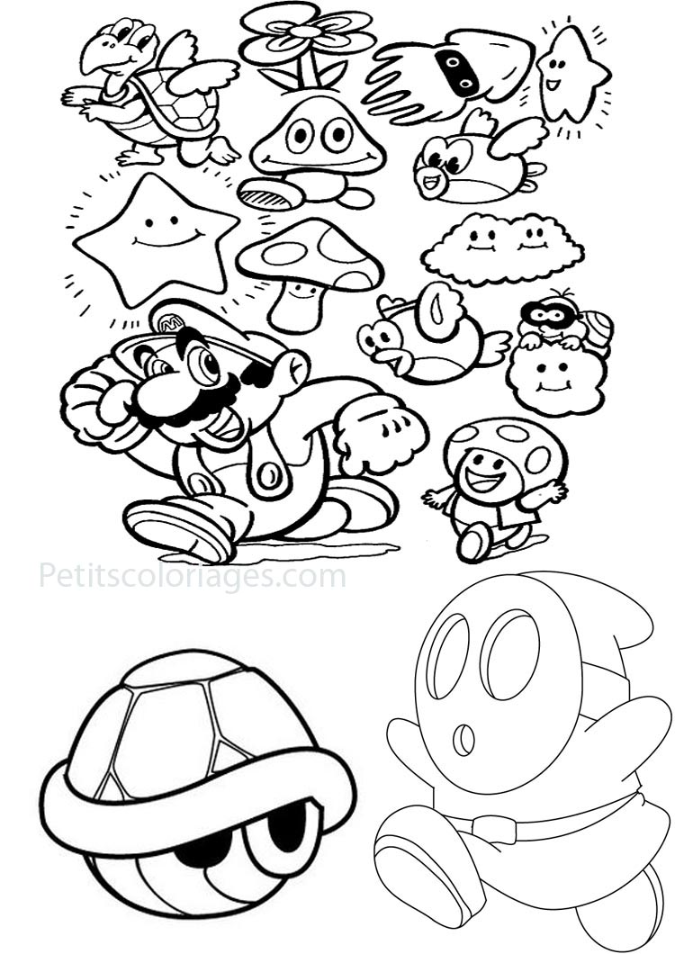 Dibujo para colorear: Super Mario Bros (Videojuegos) #153596 - Dibujos para Colorear e Imprimir Gratis