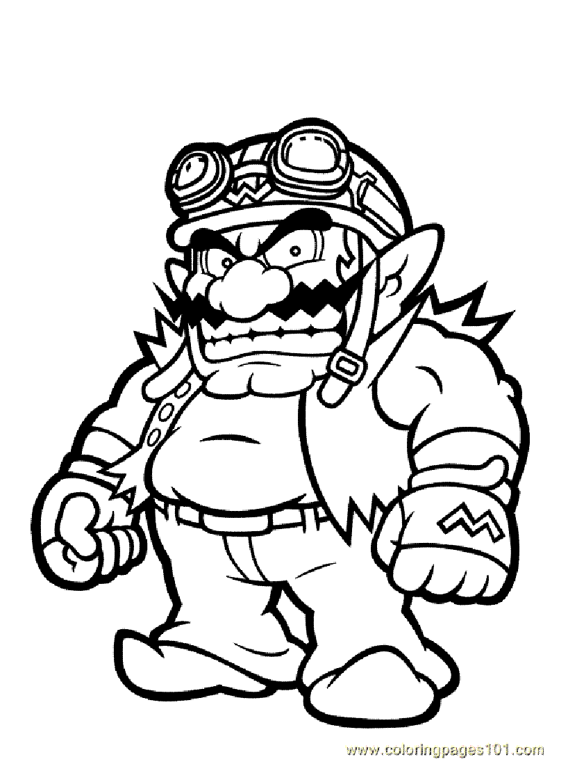 Dibujo para colorear: Super Mario Bros (Videojuegos) #153599 - Dibujos para Colorear e Imprimir Gratis