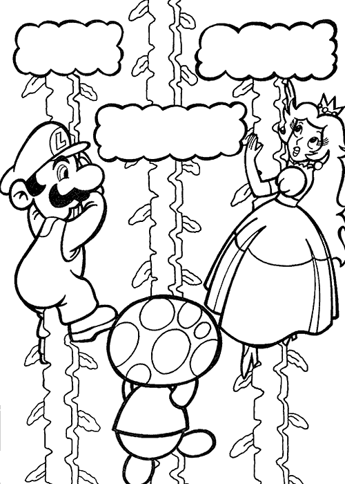 Dibujo para colorear: Super Mario Bros (Videojuegos) #153610 - Dibujos para Colorear e Imprimir Gratis
