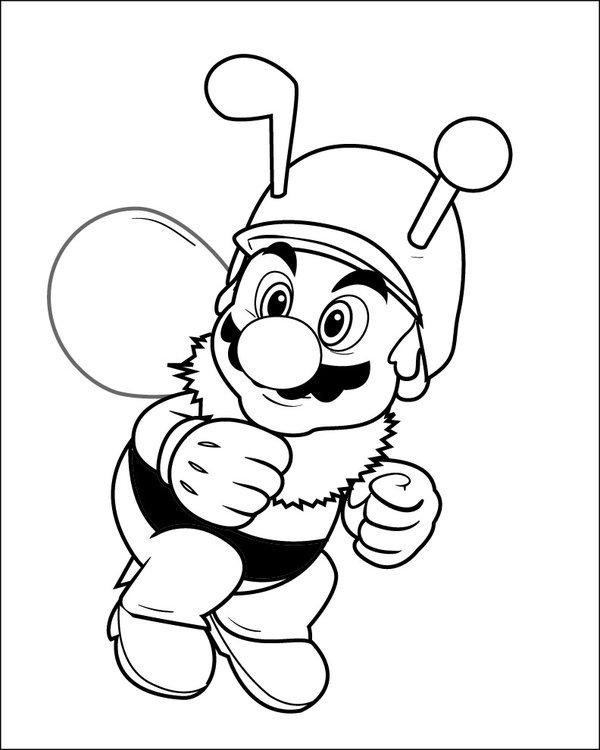 Dibujo para colorear: Super Mario Bros (Videojuegos) #153626 - Dibujos para Colorear e Imprimir Gratis